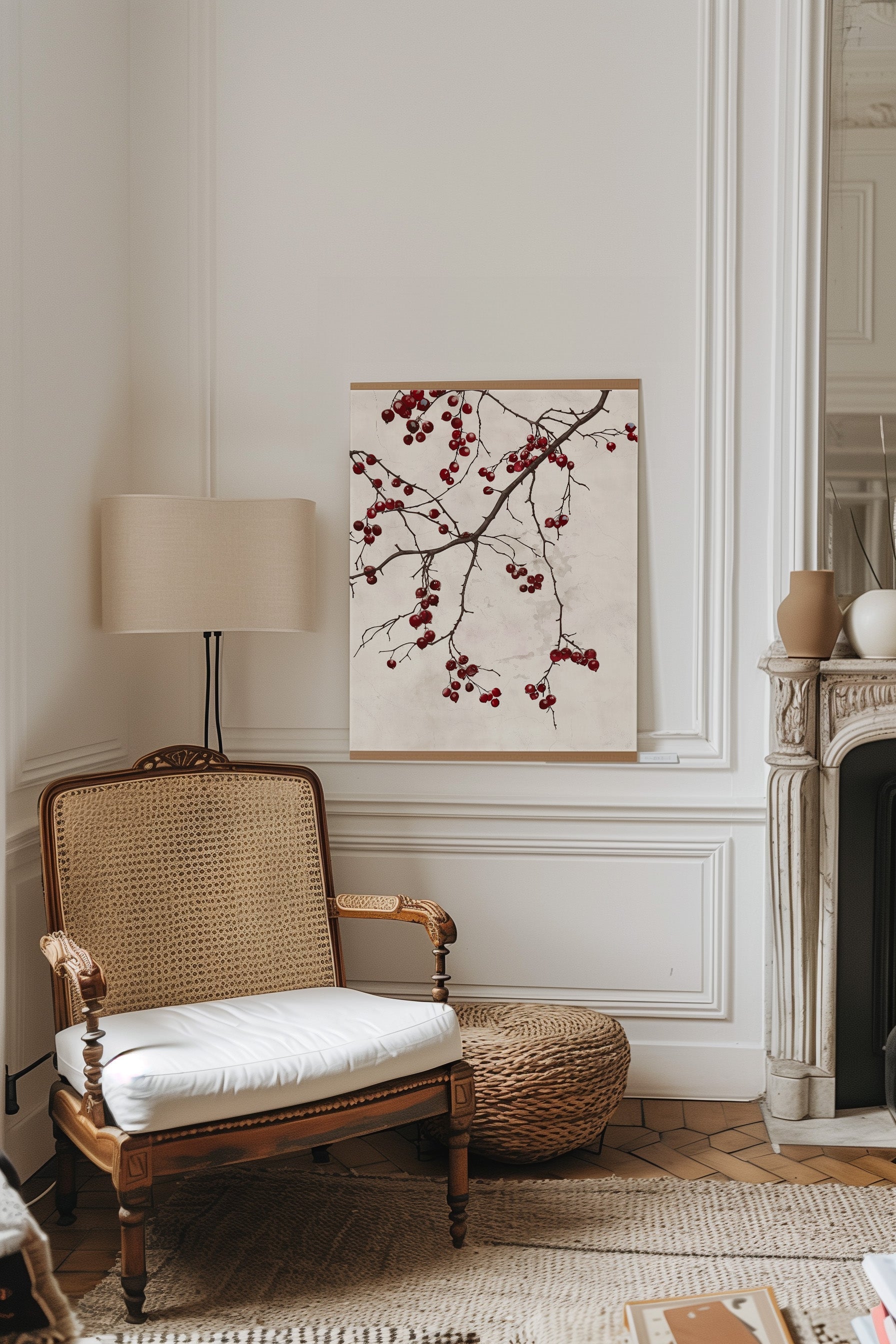 Detailed botanical illustration of berries in 'Unseen Botanica'.
