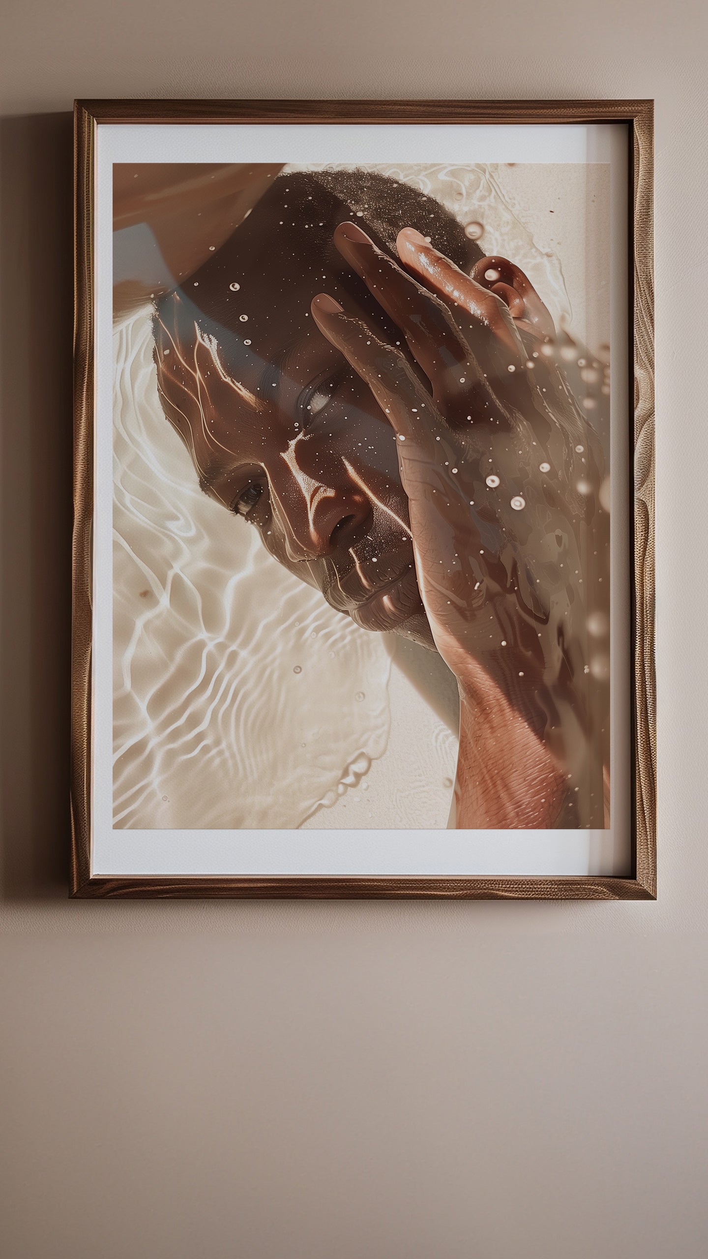 A dreamy seafoam caress in 'Échos de la Mer'.