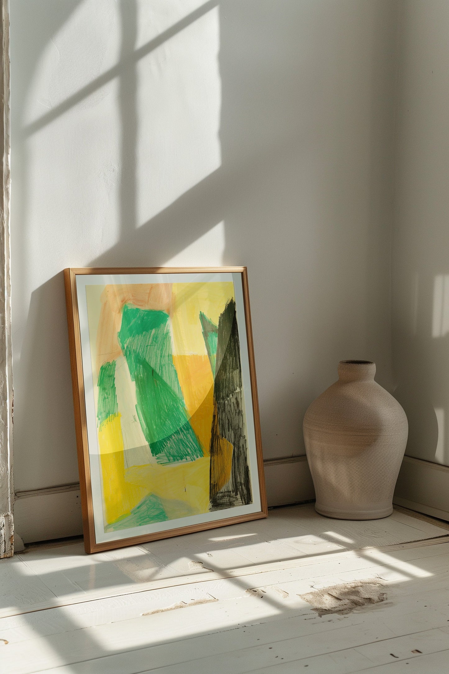 Abstract representation of Andalusia's rich culture in 'Ecos de Andalucía'.